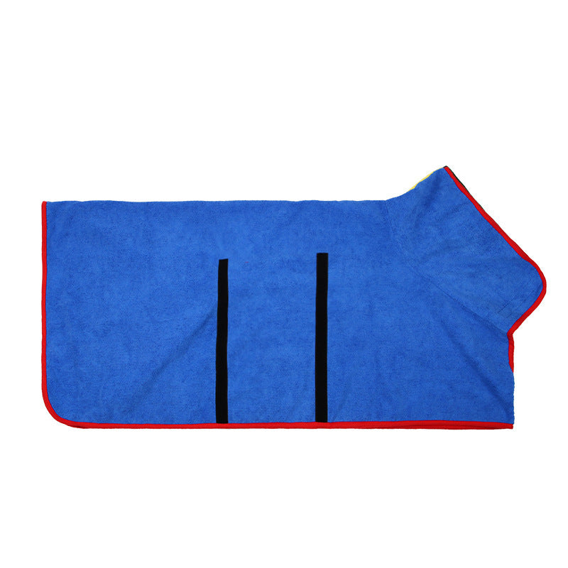 LunaDry™ Dog Microfiber Bathrobe Towel - Shop 4 pawz