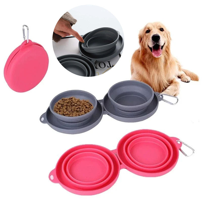 Double Travel Bowl - Shop 4 pawz