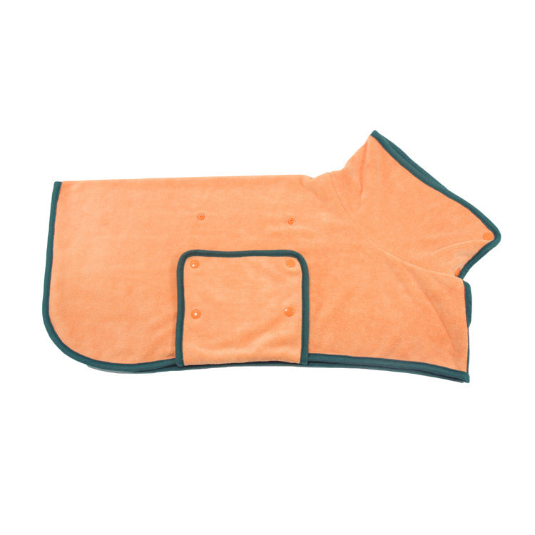 LunaDry™ Dog Microfiber Bathrobe Towel - Shop 4 pawz
