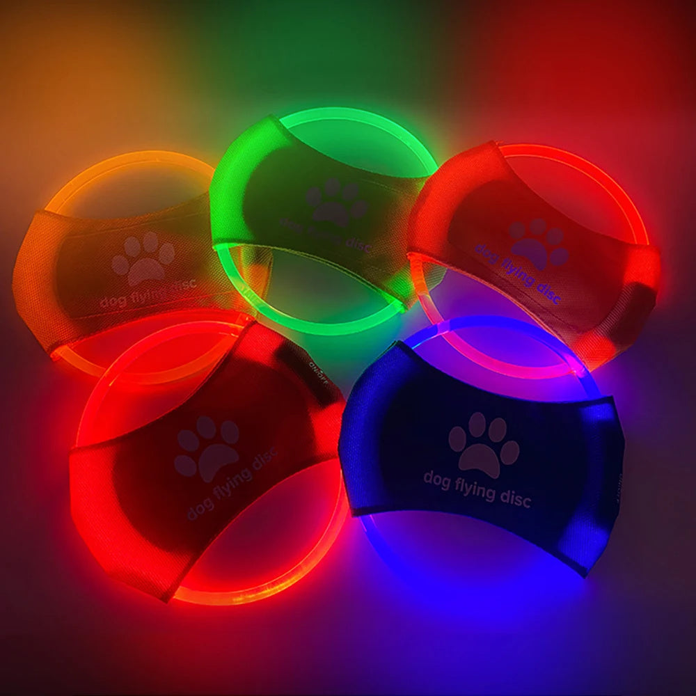 LED Light Dog Flying Discs - Shop 4 pawz